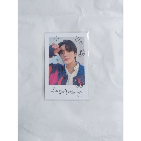 Photocard Official Jeno NCT HOME Pola B vers