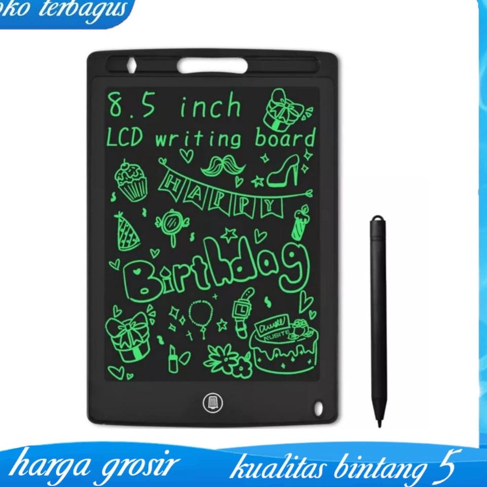 

Ayo Ramaikan LCD Writing Drawing Papan Tulis Gambar Notes Tablet 8.5" inch Praktis 789➥