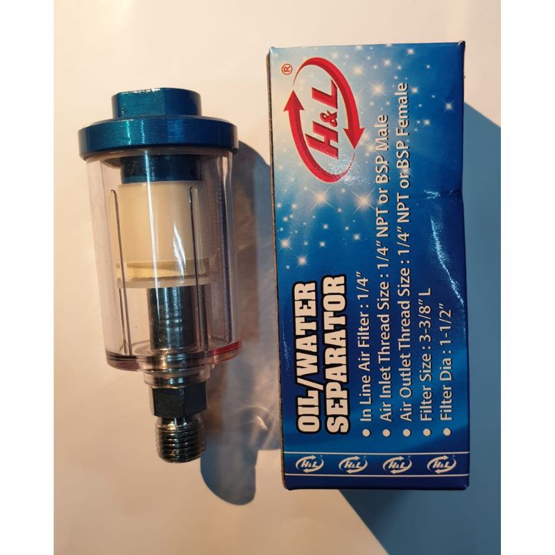 MOLLAR Water Oil Filter Separator Air Udara Kompresor