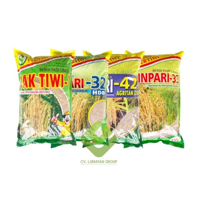 Benih Padi Pertiwi 5kg Bibit Inpari 32 Inpari 33 Inpari 42 Pak Tiwi 1