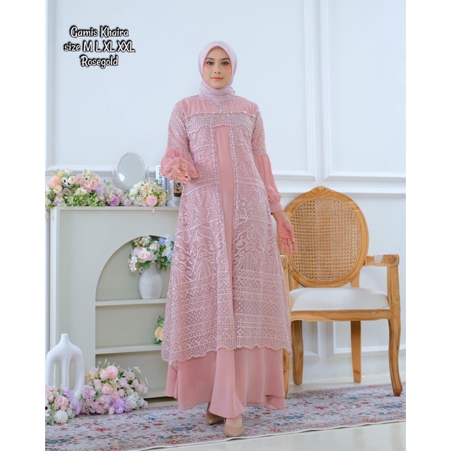 GAMIS KHAIRA GAMIS MODERN ORIGINAL BUTIK