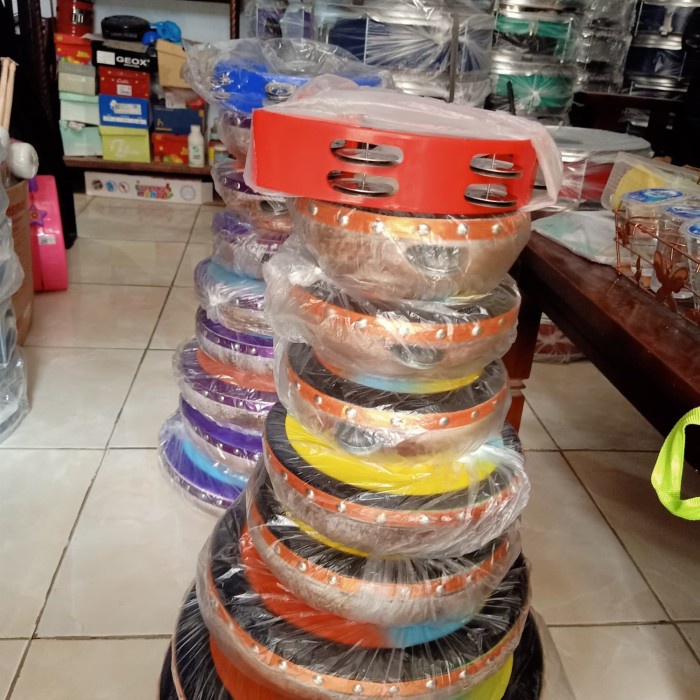 Terlaris Rebana Qasidah Asli Jepara 1 Set Lengkap Harga Super Promo