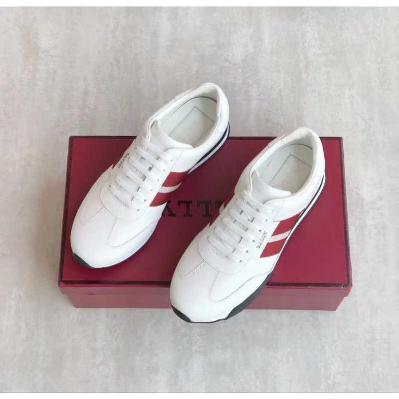 sepatu putih pria sneaker cowok bly strip men shoes run away p1shoes