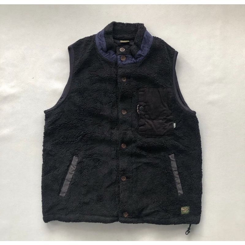 Vest Sherpa mix Corduroy by Phatee