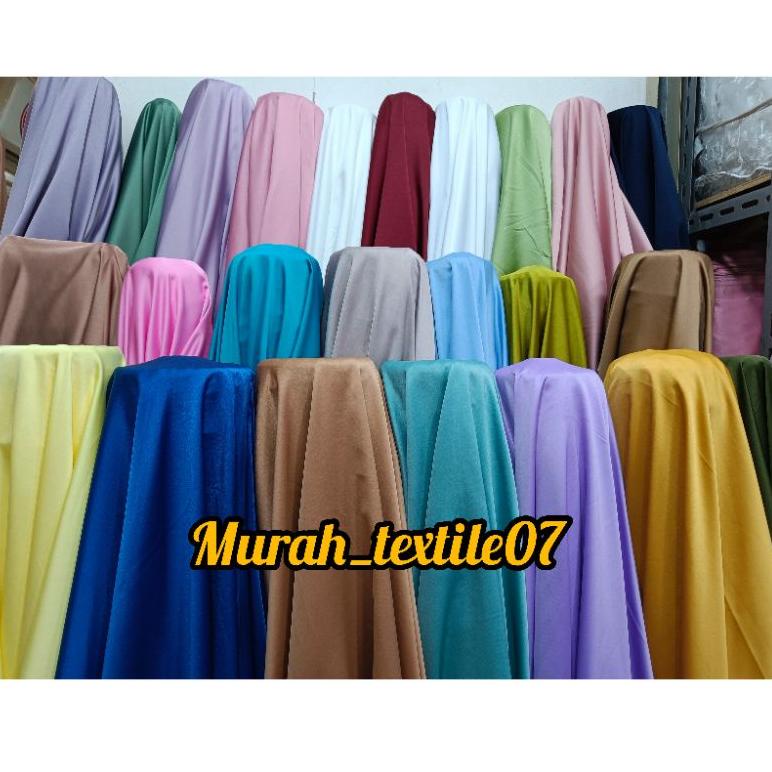 TERMURAH Kain Satin Roberto cavalli Original Premium/ ROBERTO CAVALLI/ harga 0,5m