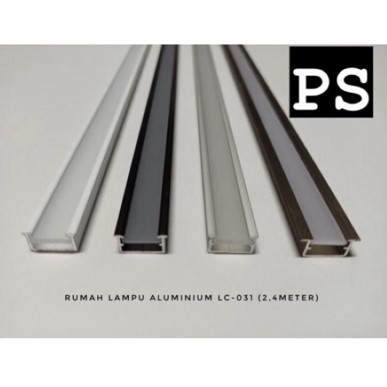 Terlaris List Rel Lis Led Rumah Lampu Led Strip Alumunium Acrylic Cover