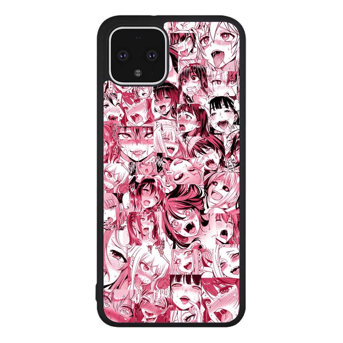Casing Case Google Pixel 4 4a 5 5a 6 6a 7 XL Pro Ahegao Pink DF340