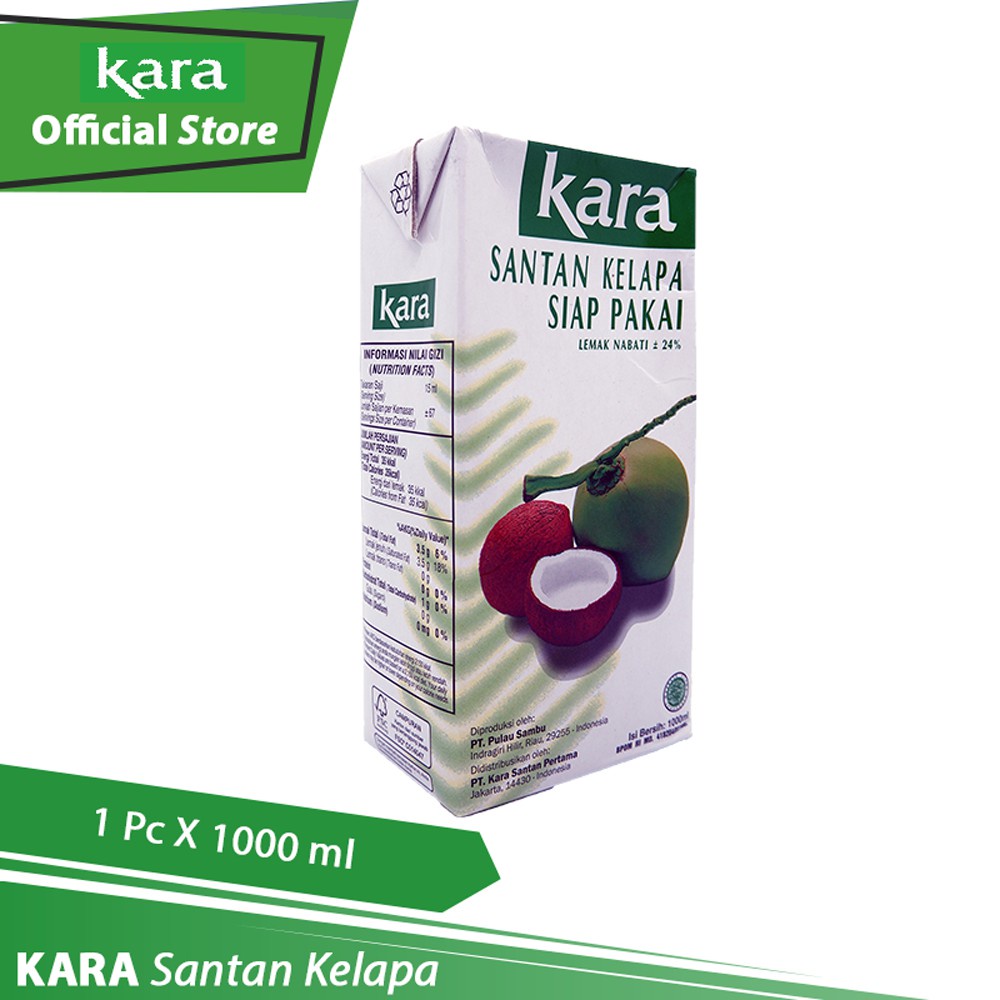 

KARA Santan Kelapa (Coconut Cream) 1000 ml - 1 Pc