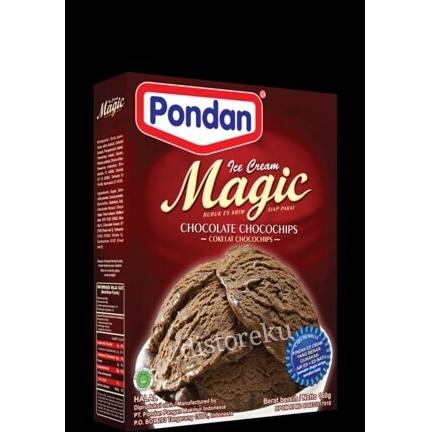 

❤[PROMO MURAH!!!]❤ bubuk es krim instan COKLAT PONDAN ICE CREAM MAGIC CHOCOLATE 160gr