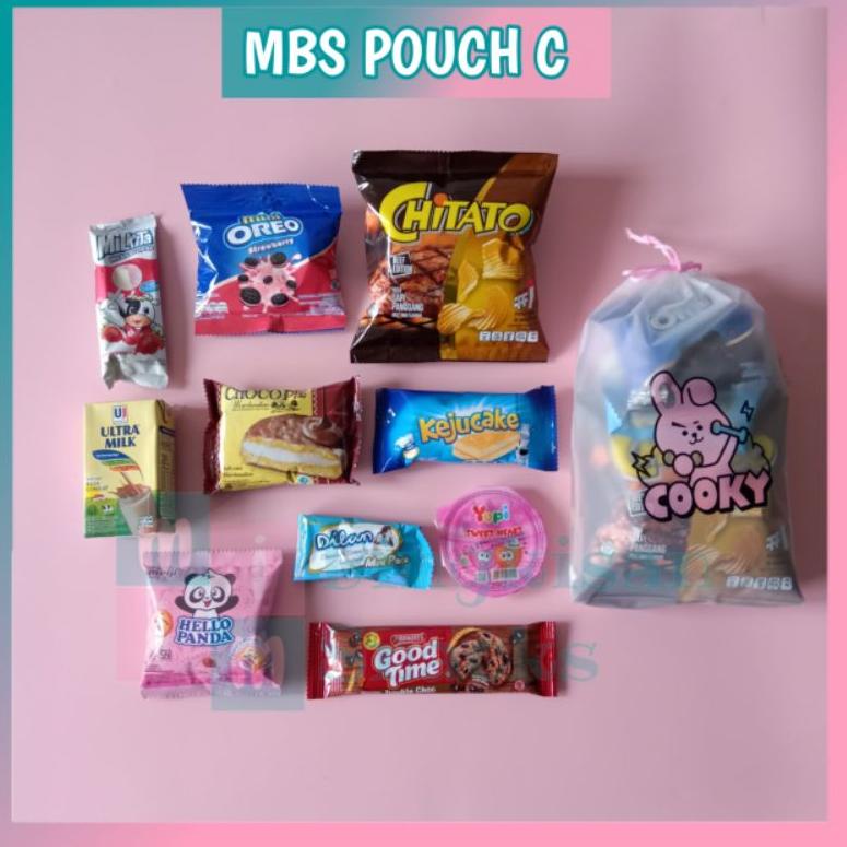 

❄️ READY STOK ❄️ MBS_BINGKISANSNACKS_POUCH BAG TANPA MINIMAL ORDER HAMPERS GIFT SOUVENIR ULANG TAHUN ANAK