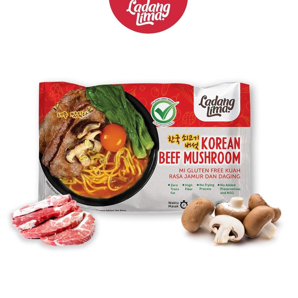 

Ready Stok Ladang Lima Korean Noodle Gluten Free | Mie Korea Mie Instant Sehat 94 Gram Halal Enak