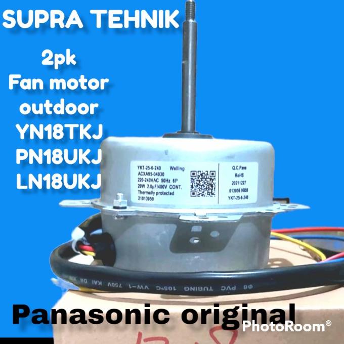 Open DS] fan motor outdoor ac panasonic 2pk original