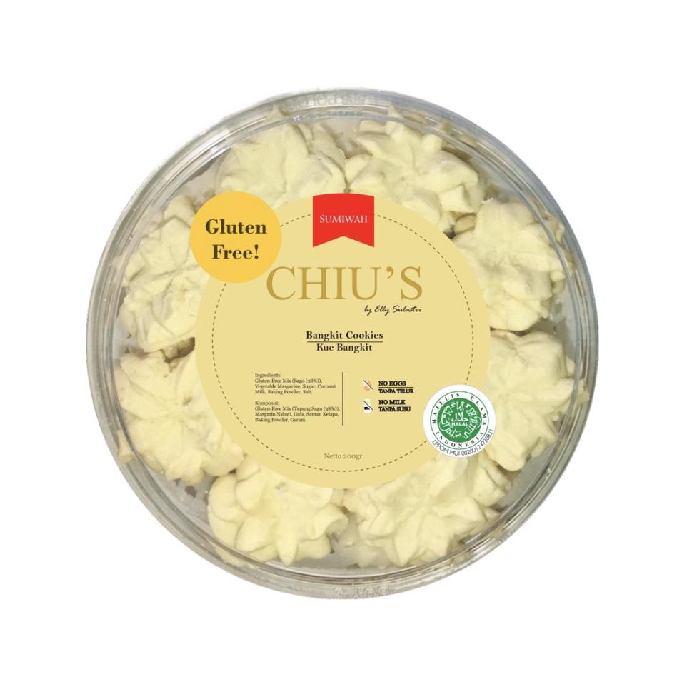 

ChiuS Bangkit Cookies (Kue Sagu Vegetarian Vegan) Tanpa Telur Tanpa Susu