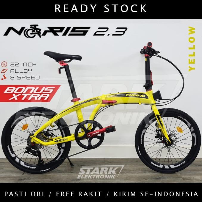 Pacific NORIS 2.3 20" Sepeda Lipat READY