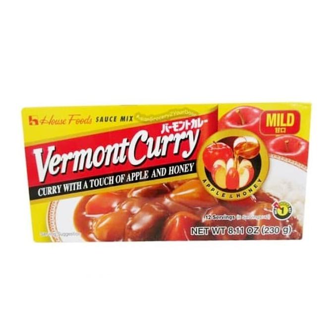 

House Vermont Curry Jumbo Mild 230 GR