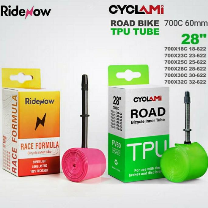 Ban Dalam Roadbike super ringan Ridenow 700c 18-32c