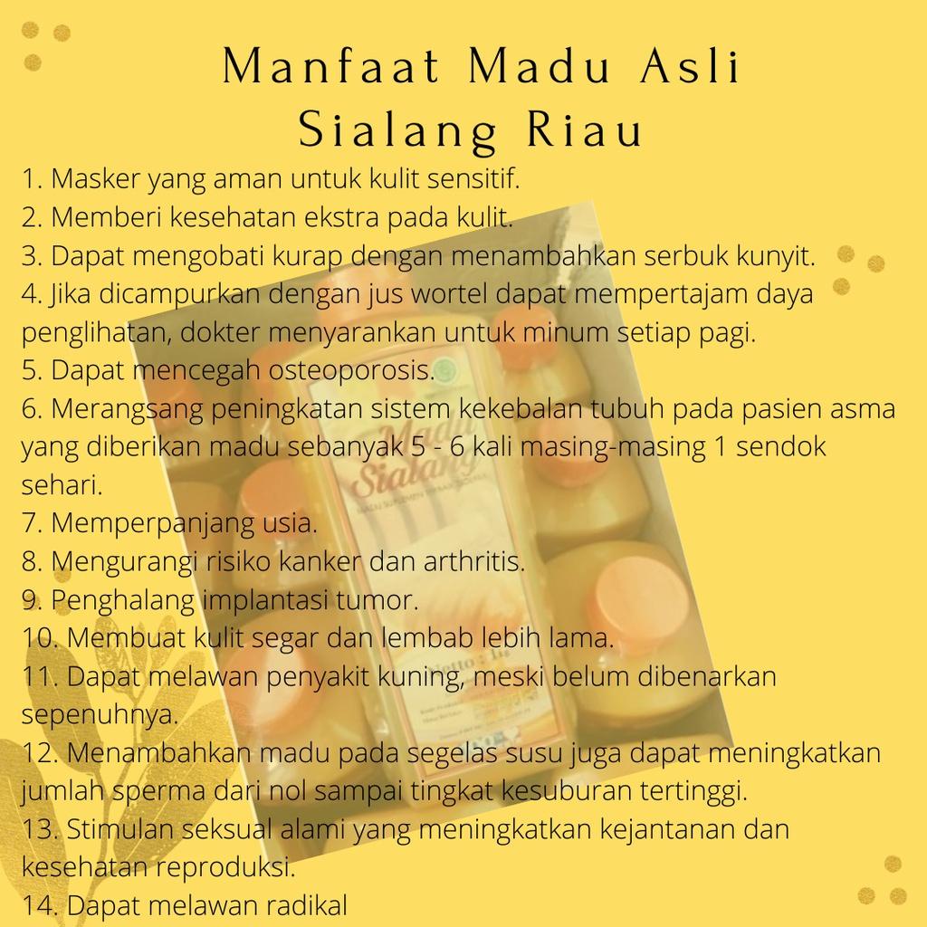 

MADU MURNI SIALANG RIAU ASLI 1kg [ TERMURAH BERKUALITAS ]