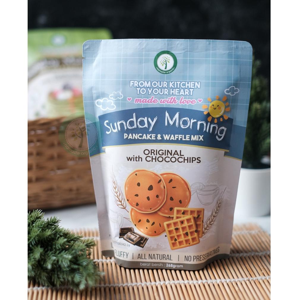 

KZ5835 SUNDAY MORNING PANCAKE AND WAFFLE MIX - ORIGINAL WITH CHOCOCHIPS 268GR 99