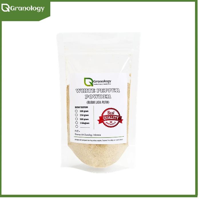 

PH6N9 Lada Putih Bangka Bubuk / White Pepper Powder (100 gram) by Granology ➺Terbaru