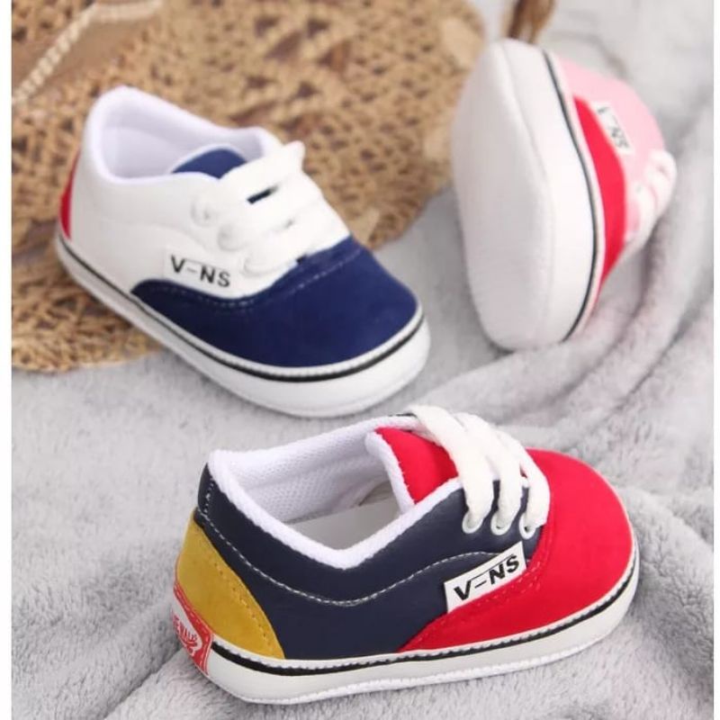 Sepatu Anak Bayi Pre Walker Belajar Jalan Baby Shoes Unisex Bendera