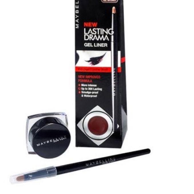 Terbaru✅Original Maybelline New Lasting Drama Gel Liner - Eyeliner Gel
