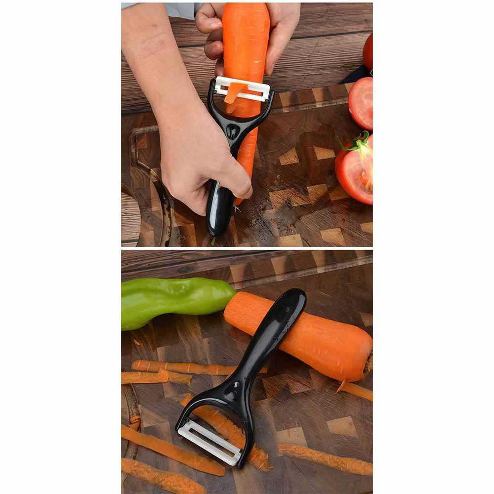 EVDRTVERH Set Pisau Dapur 6 in 1 Gunting Peeler Pengupas Buah - ER-0588