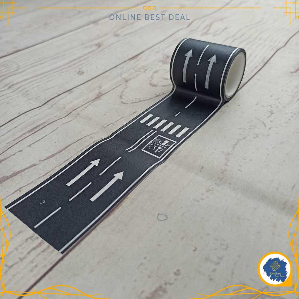 

OBD UHOME Lakban Lintasan Mainan Anak Play Tape Road Jalan Raya 48mm - HX-6005