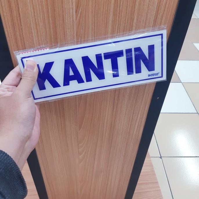 

Silahkan Order] Papan Arklilik tulisan Kantin