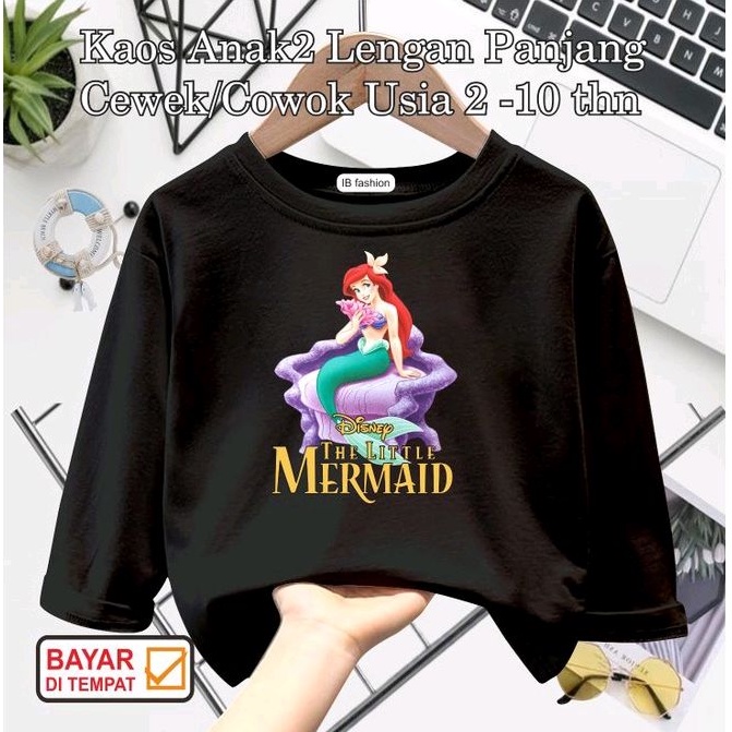 ((IB))KAOS ANAK PEREMPUAN PANJANG/MERM41D DIGITAL SABLON