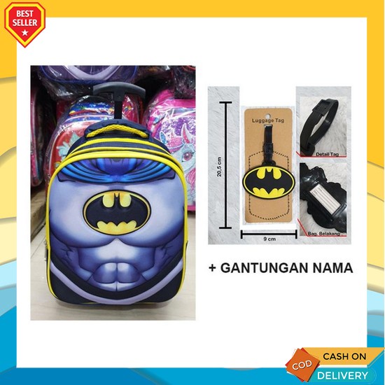 Pahlawan Sepur Tas Troli Tas Dorong Anak Laki Laki Tas Anak Tk Ransel Sekolah Promo Tas Sekolah Tk A