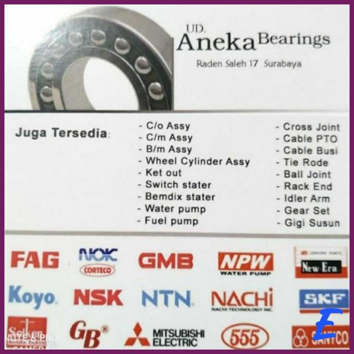 BEARING 6203 2RS C3 SKF 2RSC3 LAKER MOTOR TUTUP KARET 17X40X12 [ANK]