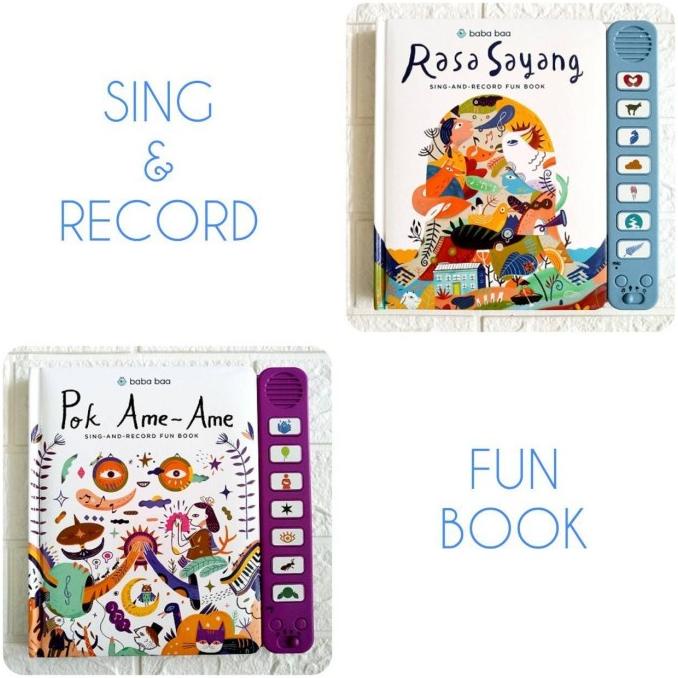 Pok Ame | Rasa Sayang Sing and Record Fun Sound Book Series - Buku ORI