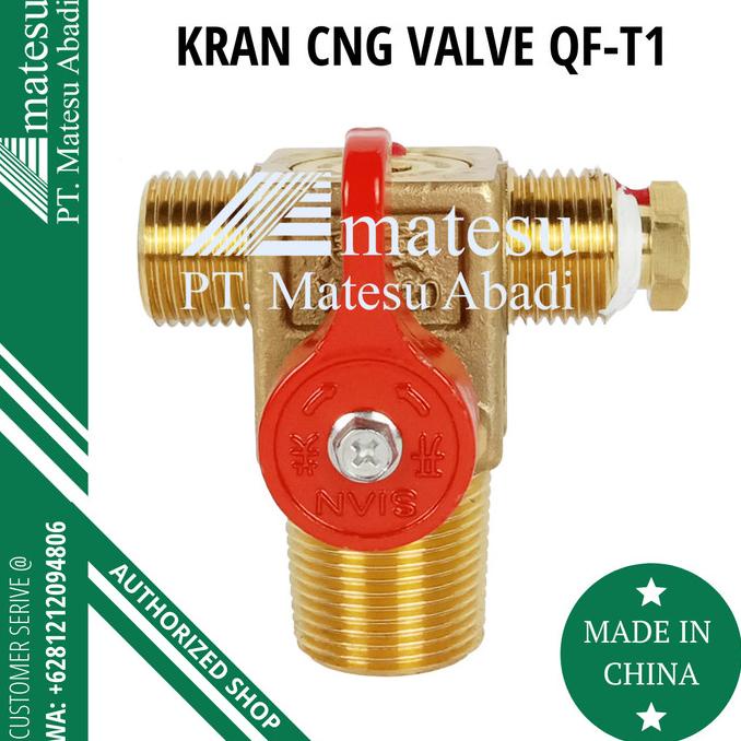 KRAN CNG VALVE QF-T1 1PCS