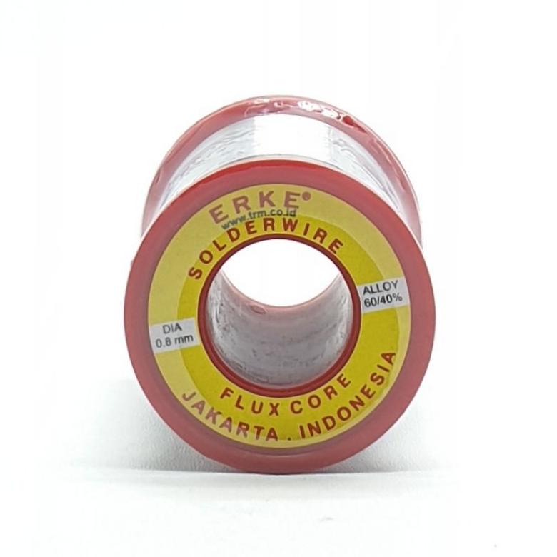 Terbaik Erke Timah Solder ORI 1/5Kg 0,2Kg 200Gram 0,8mm Alloy 60/40  Kualitas  "Export Quality" ,,