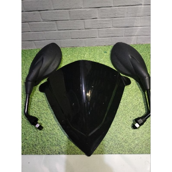 Visor Vario 125 110 150 Plus Spion Model X1 Import Berkualitas