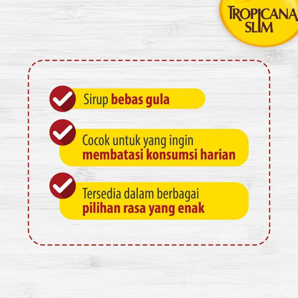 

( COD ) Tropicana Slim Sirup Leci 750 ml - Syrup Bebas Gula Lychee !!