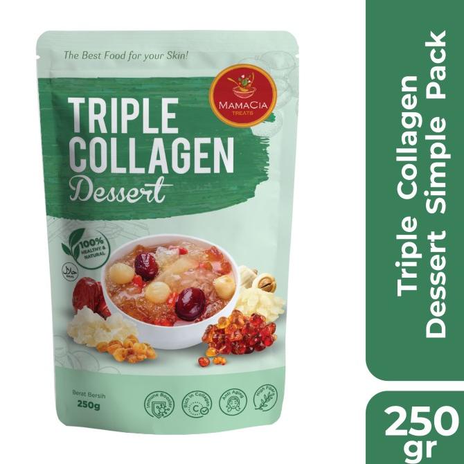 

=+=+=+] Paket Triple Collagen Simple Pack Mamacia Treats / healthy dessert