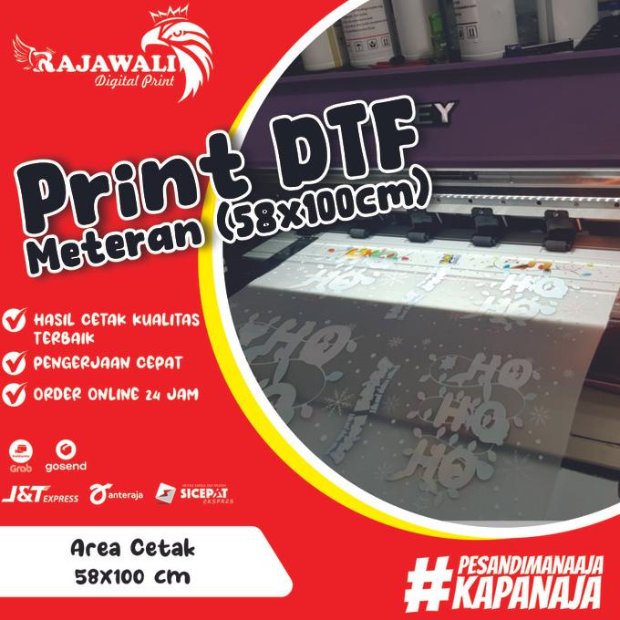Print DTF Meteran / Sablon DTF Meteran / Jasa Sablon