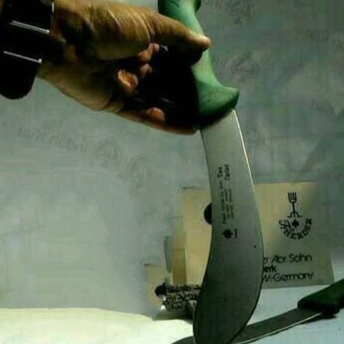 "'''] Pisau Jagal Tjap Garpu || Pisau Sembelih 12" SS Don Carlos Germany