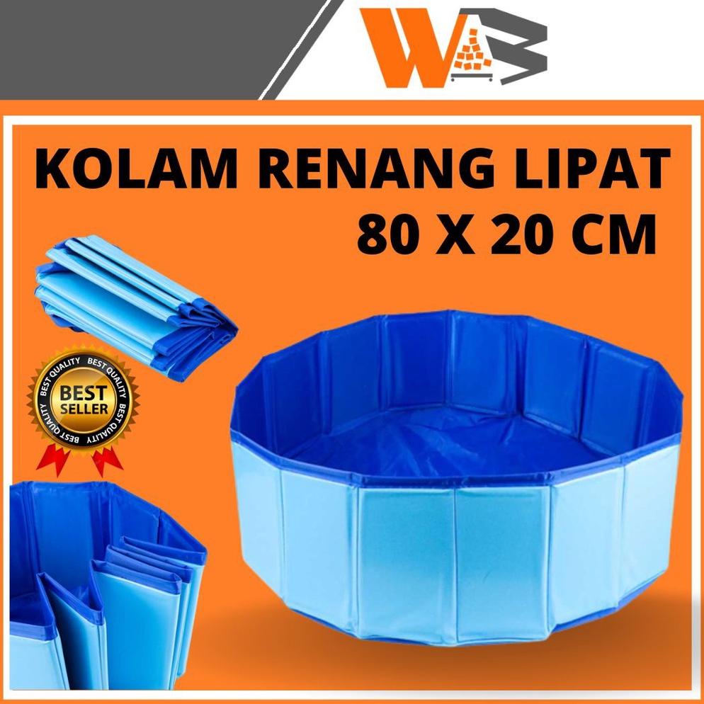 Kolam Renang Anak Portable Baby Swimming Pool Kolam Berenang Portable Kolam Swiming Pool Dewasa 80x2