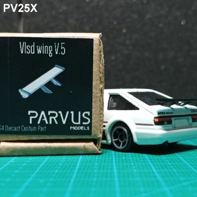 *#*#*#] Parvus Models PV25X VLSD Wing v5 Veilside Aksesoris Diecast 1/64