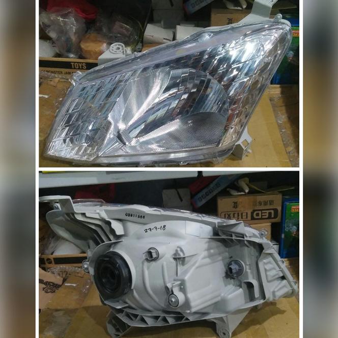213-1143-Rd Headlamp Dmax 2012-2015 Crystal Chrome