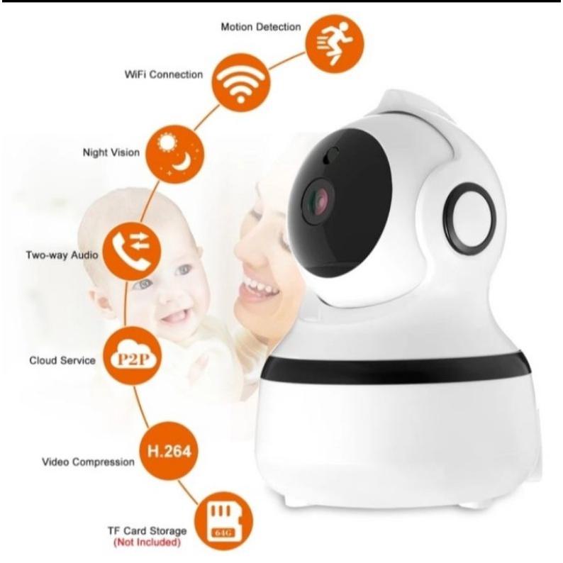 CCTV V380 IP CAMERA MINI 5MP HD 1080P WIRELESS CCTV WIFI SNOWMAN AP MODE WIFI CCTV KILLER