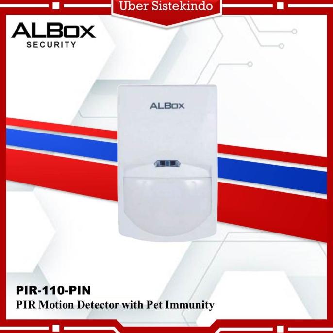 ALBOX PIR-110-PIN PIR Motion Detector Pet Immunity 110 + bracket