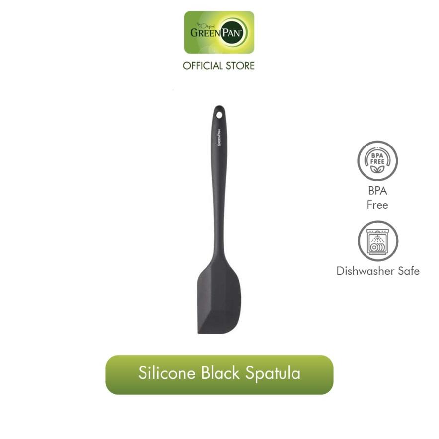 Greenpan Silicone Spatula Black