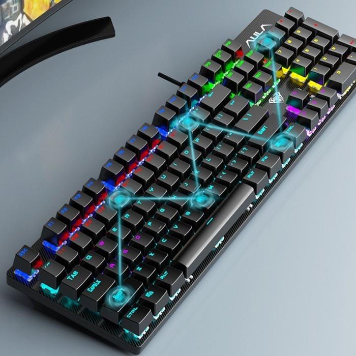 Keyboard Gaming Mechanical AULA S2022 Wired - AULA S 2022 Keyboard
