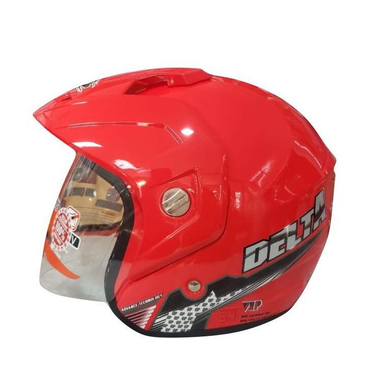 Helm Gp Delta Stabillo Magenta Half Face