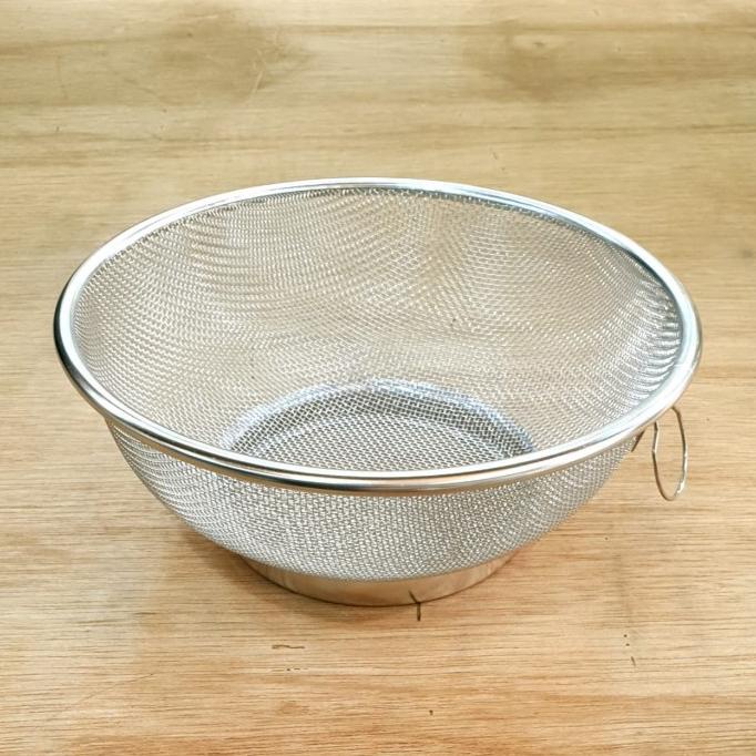 ] Saringgan Tirisan Strainer Bulat Stainless steel 304/ Strainer 18x7cm