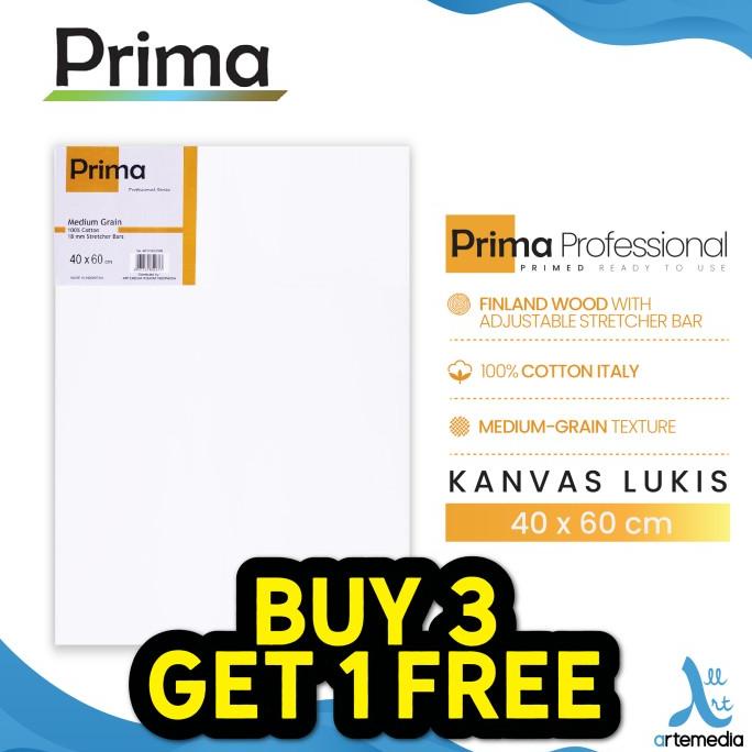 

Kanvas Lukis Prima Professional 40x60cm Cotton Canvas