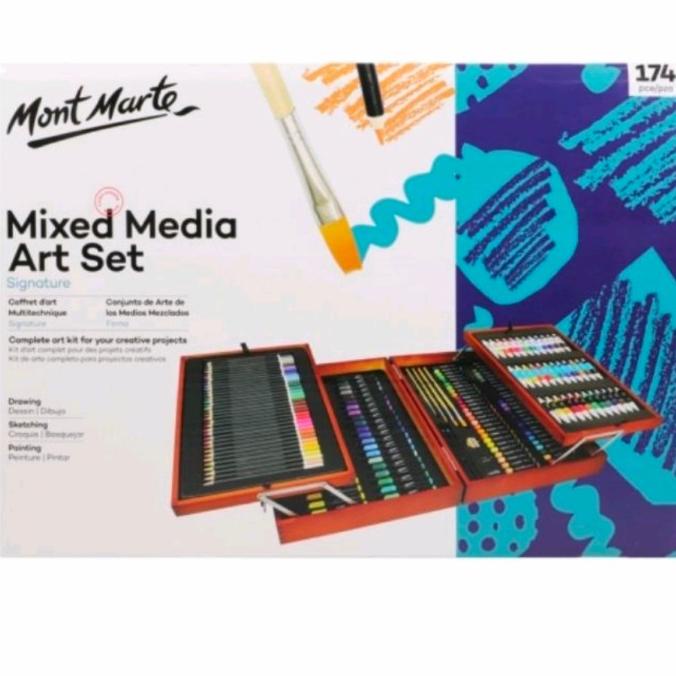 

Mont Marte Signature Mixed Media Art Set 174 Pieces